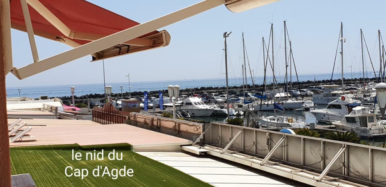 Residence De Standing La Pecherie Spacieux T3 Comme Un Cocon Familial Vue Mer Et Sur L'Avant Port Sur Le Bout Du Bout De Cap D'Agde Seule Cap En Occitanie Exterior photo
